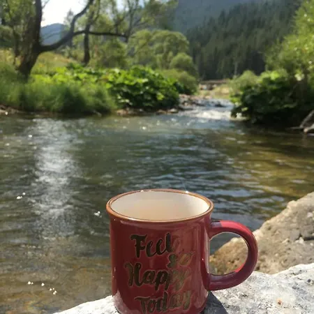 къща край реката -