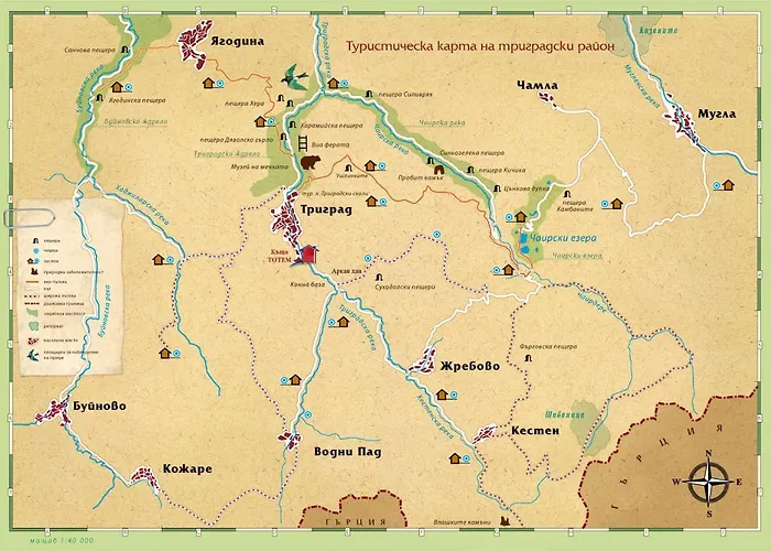 къща край реката - Casa vacanze